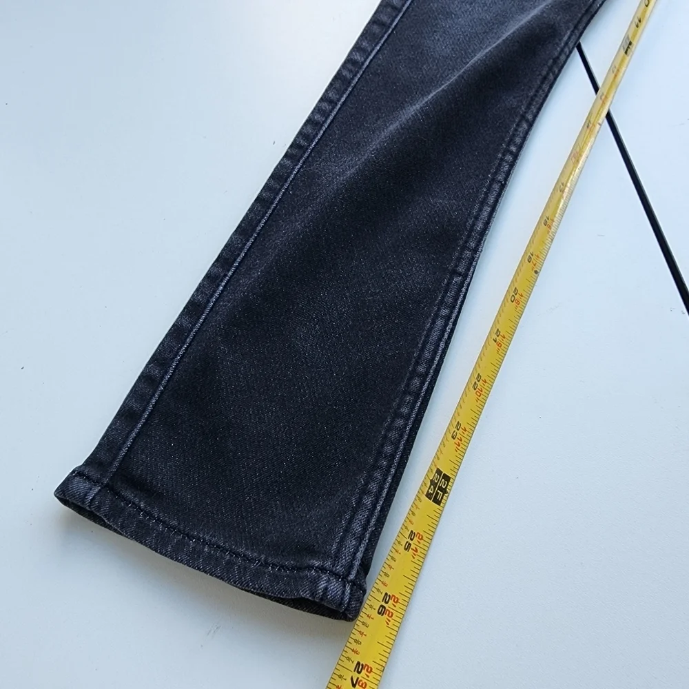 Abercrombie Kids Skinny Jeans Black Wash Slim Stretch Boys Size 13/14 Denim